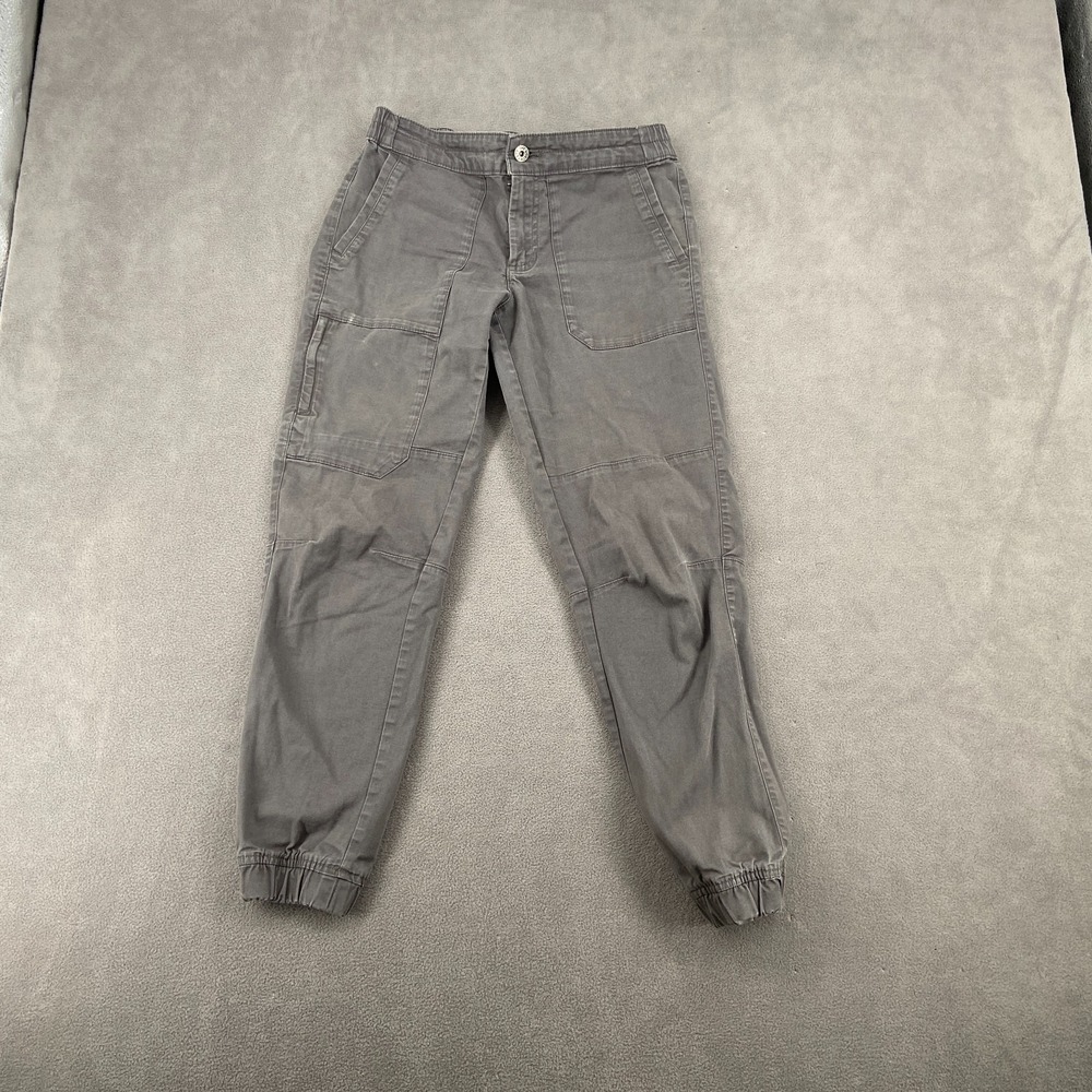 The North Face Jogger Pants Womens Small Gray Regular Tapered Leg Elastic Waist